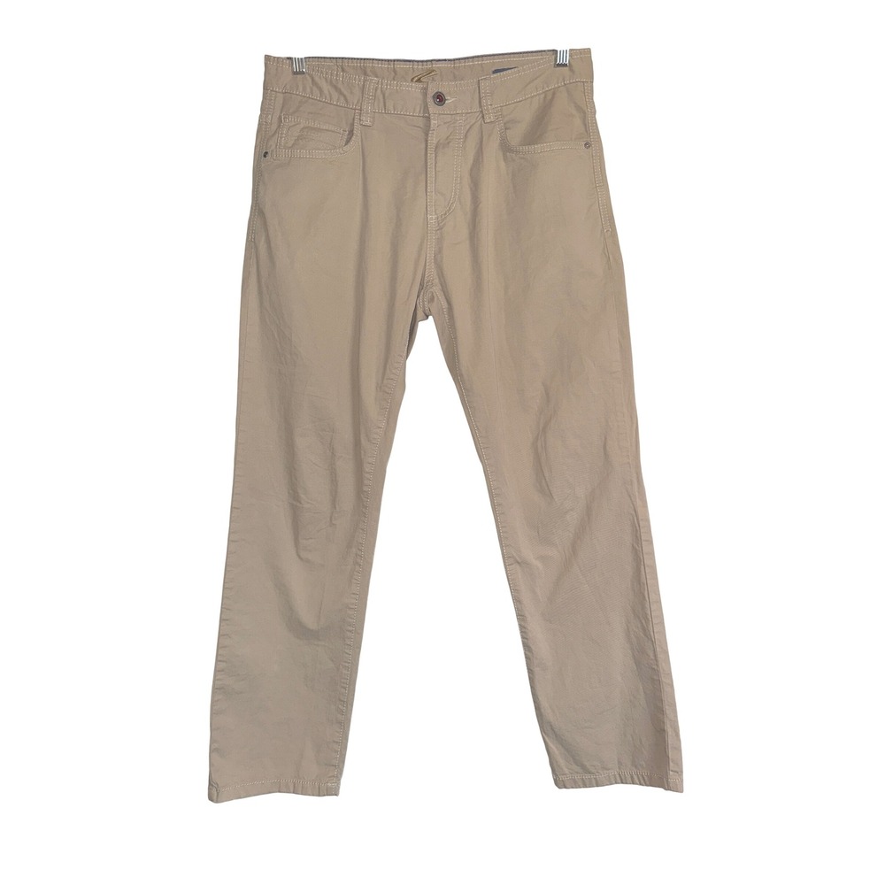 Camel Active Men's Heritage Gear Khaki Pants Casual Relaxed Fit Trousers 33x30